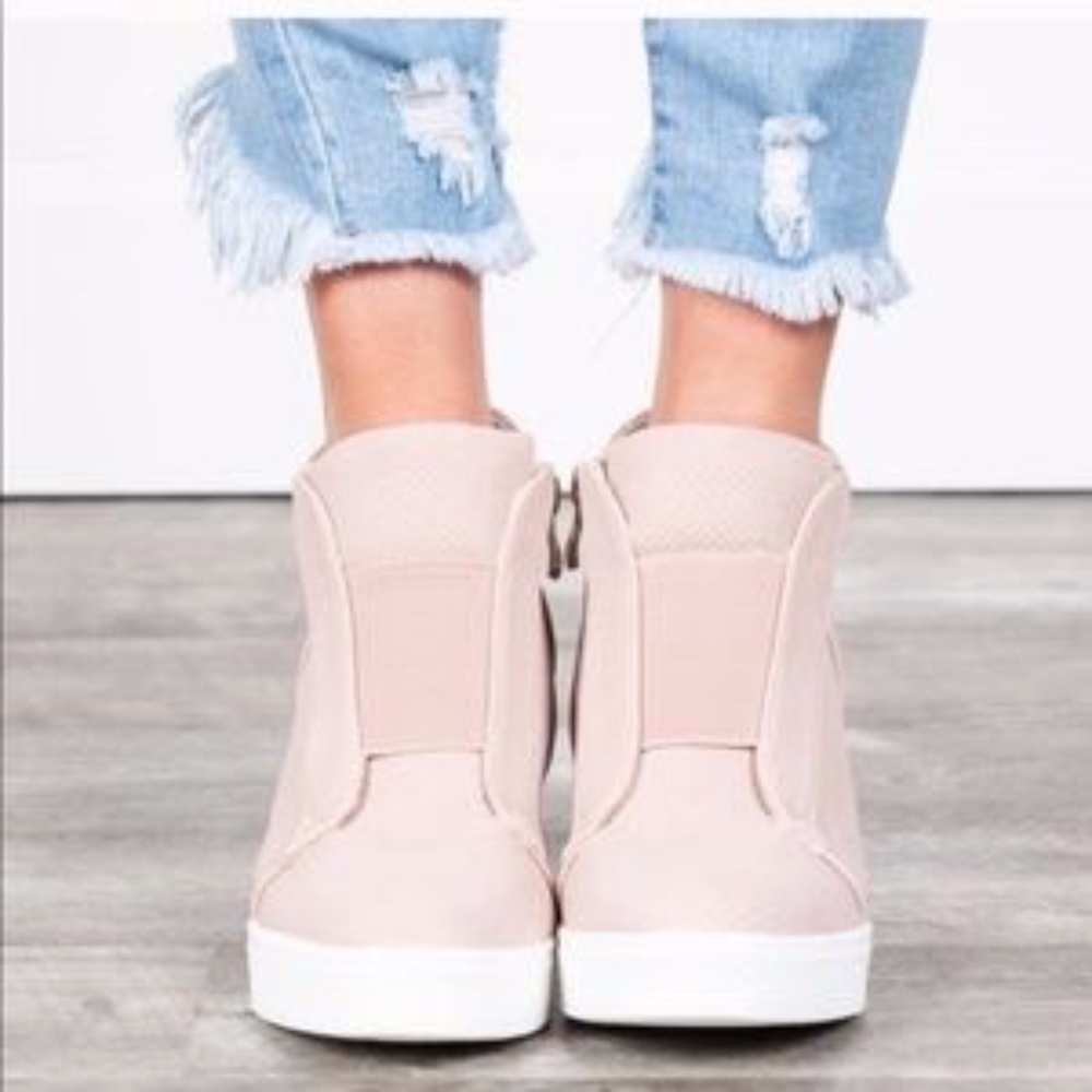 LAST 2❗️🌟 WEDGE SNEAKERS- READY TO SHIP! - Picture 2 of 8